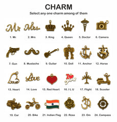 Customized Artificial Leather Keychain with Doc Curry Brown