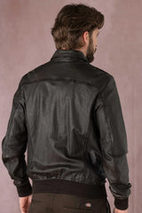 Men's Genuine Brown Leather Jacket MLJ 29