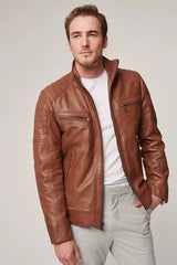 Men's Genuine Mango Leather Jacket MLJ 30