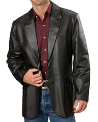 Men’s Genuine Leather Blazer MB 02