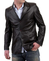 Men’s Genuine Leather Blazer MB 05