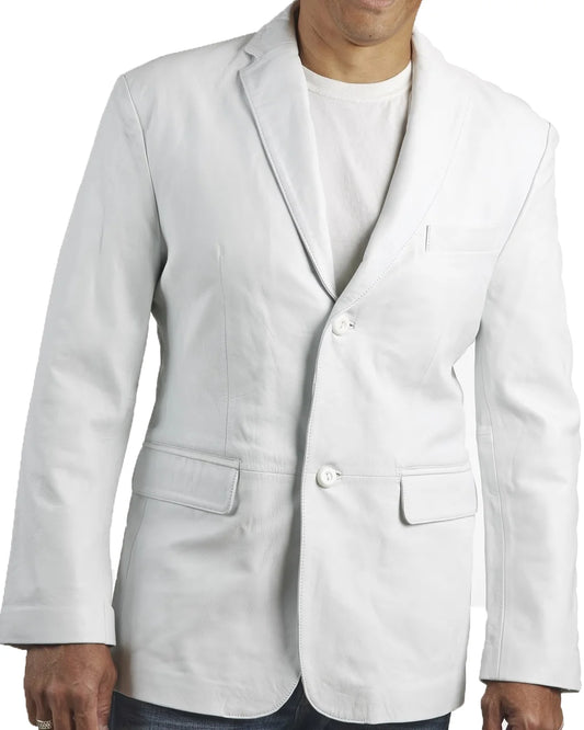 Men’s Genuine Leather Blazer MB 10