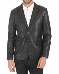 Men’s Genuine Leather Blazer MB 16