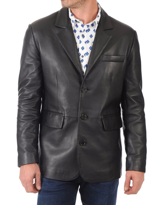 Men’s Genuine Leather Blazer MB 29