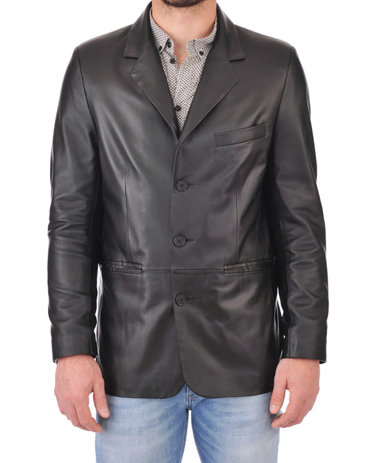Men’s Genuine Leather Blazer MB 35