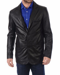 Men’s Genuine Leather Blazer MB 40