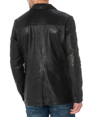 Men’s Genuine Leather Blazer MB 42