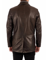 Men’s Genuine Leather Blazer MB 44