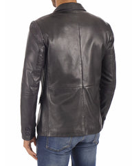 Men’s Genuine Leather Blazer MB 47