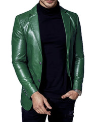 Men’s Genuine Leather Blazer MB 58