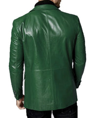 Men’s Genuine Leather Blazer MB 58