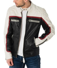 Men's Genuine Leather Jacket MJ 03
