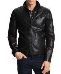 Men's Genuine Leather Jacket MJ 100