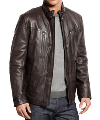 Men's Genuine Leather Jacket MJ 117