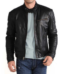 Men's Genuine Leather Jacket MJ 122