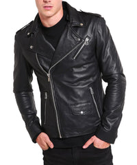 Men's Genuine Leather Jacket MJ 125