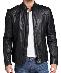 Men's Genuine Leather Jacket MJ 126