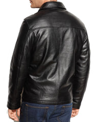Men's Genuine Leather Jacket MJ 133
