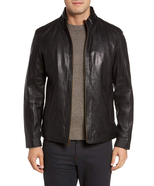 Men's Genuine Leather Jacket MJ 136