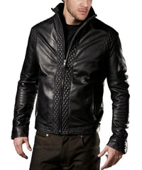 Men's Genuine Leather Jacket MJ 138