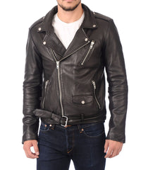Men's Genuine Leather Jacket MJ 140