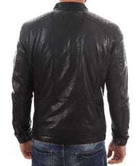 Men's Genuine Leather Jacket MJ 145