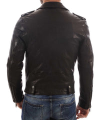 Men's Genuine Leather Jacket MJ 146