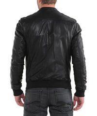 Men's Genuine Leather Jacket MJ 154