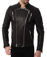 Men's Genuine Leather Jacket MJ 161
