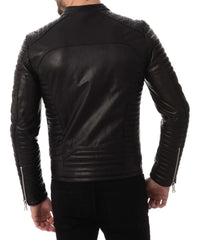Men's Genuine Leather Jacket MJ 161