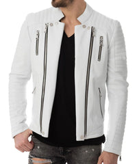 Men's Genuine Leather Jacket MJ 162
