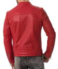 Men's Genuine Leather Jacket MJ 165
