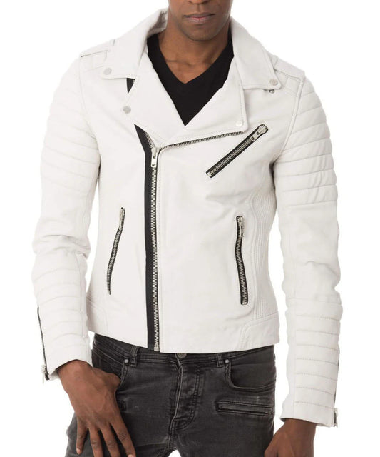 Men's Genuine Leather Jacket MJ 172