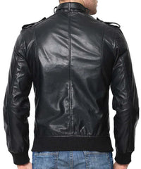Men's Genuine Leather Jacket MJ 174