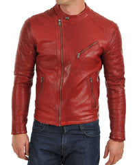 Men's Genuine Leather Jacket MJ 17
