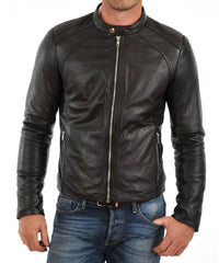 Men's Genuine Leather Jacket MJ 184