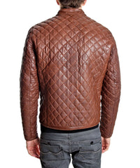 Men's Genuine Leather Jacket MJ 187