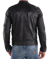 Men's Genuine Leather Jacket MJ 18