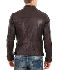Men's Genuine Leather Jacket MJ 27