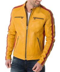 Men's Genuine Leather Jacket MJ 33