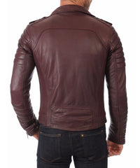 Men's Genuine Leather Jacket MJ 51