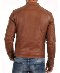 Men's Genuine Leather Jacket MJ 52