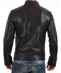 Men's Genuine Leather Jacket MJ 54