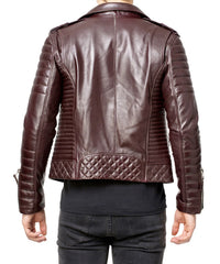 Men's Genuine Leather Jacket MJ 56