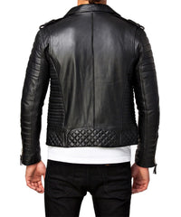 Men's Genuine Leather Jacket MJ 57
