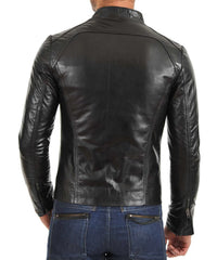 Men's Genuine Leather Jacket MJ 60