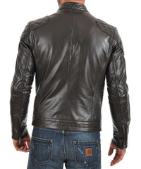Men's Genuine Leather Jacket MJ 62