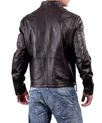 Men's Genuine Leather Jacket MJ 68