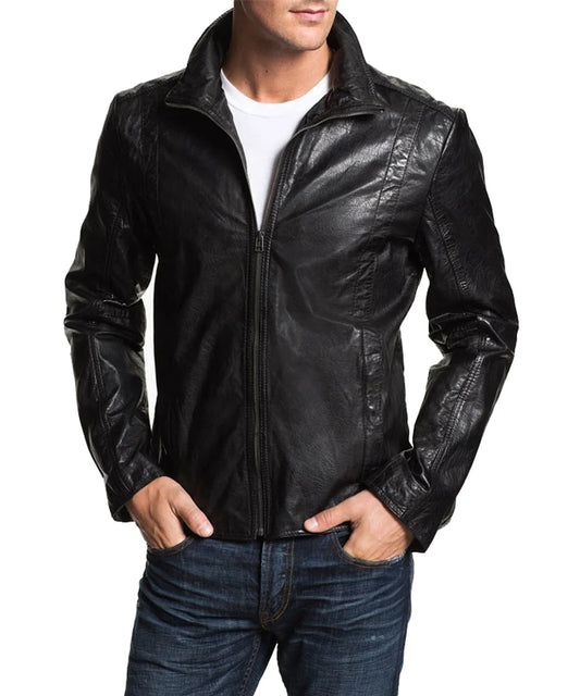 Men's Genuine Leather Jacket MJ 79