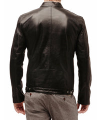 Men's Genuine Leather Jacket MJ 82